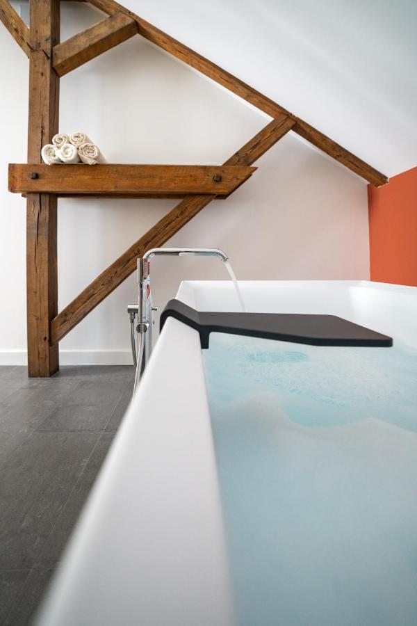 Krafft, Centre Ville, Climatise, Baignoire Double - La Cle Des Sacres Реймс Экстерьер фото